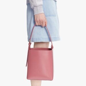 APC Virginie Small Bucket Bag in Pink